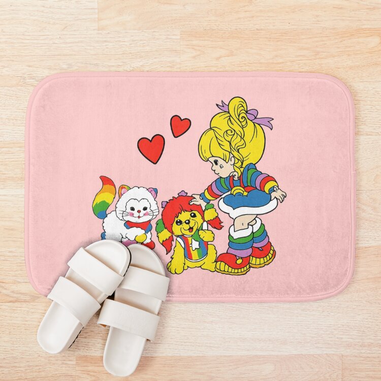 Hot Design Rainbow Brite Wonderfull Bath Mat - Image 3