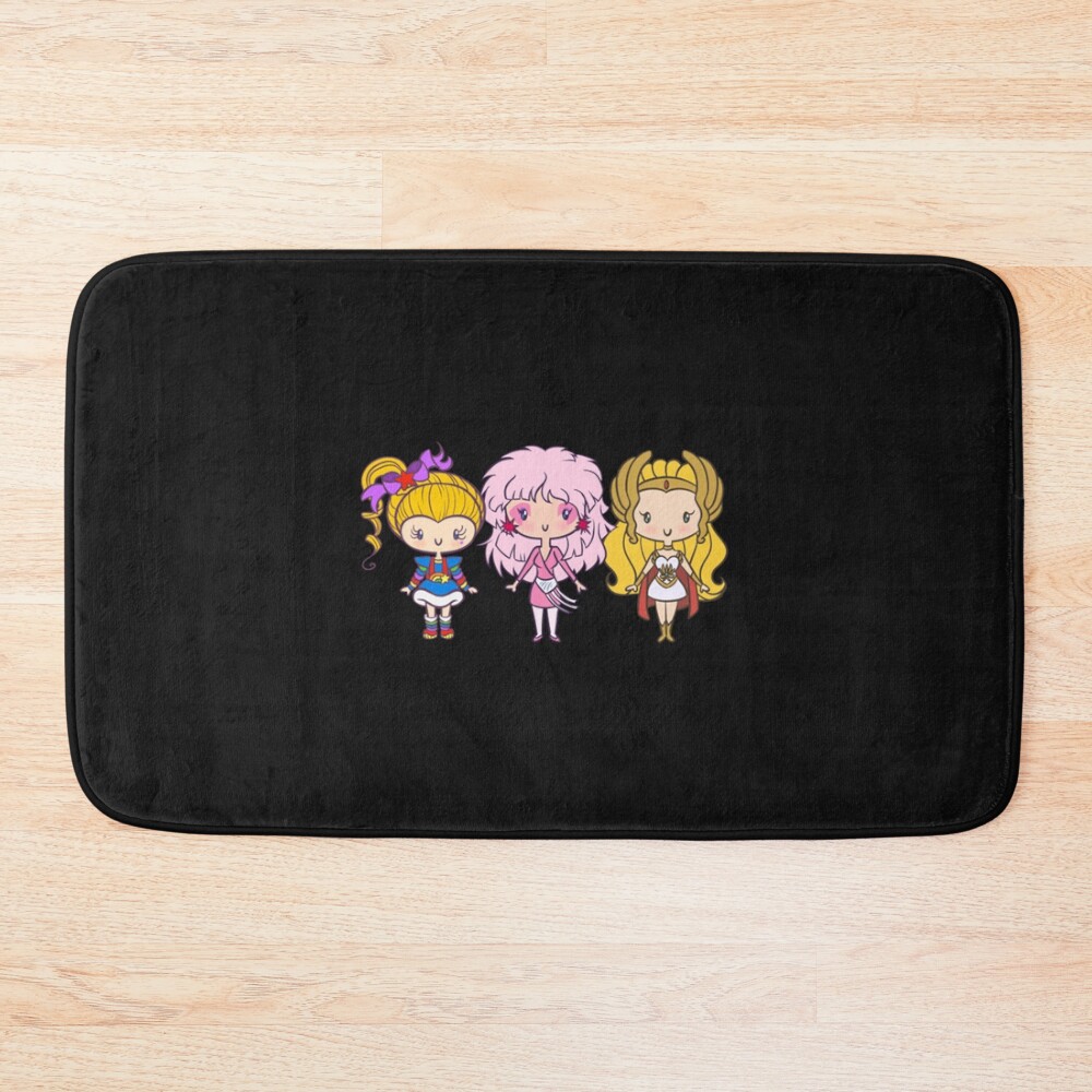 Rainbow Brite Made In The 80Sc Bath Mat