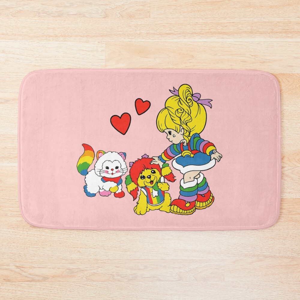 Hot Design Rainbow Brite Wonderfull Bath Mat