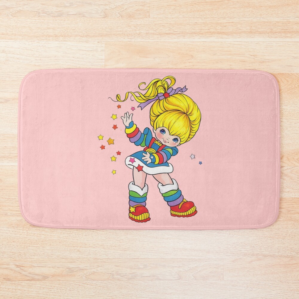 Best Cartoon Rainbow Brite Classic Bath Mat