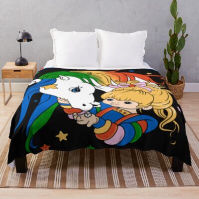 Rainbow Brite Made In The 80s Wonderfull Throw Blanket