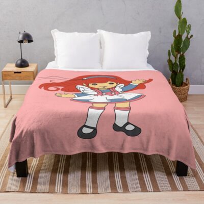 New Collection Moonglow Rainbow Brite Throw Blanket