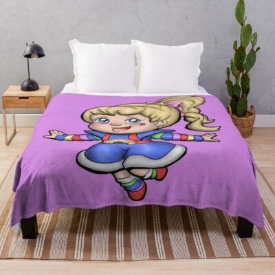 Hot Cartoon Rainbow Brite Classic Throw Blanket