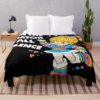 New Collection Rainbow Brite Cute Throw Blanket