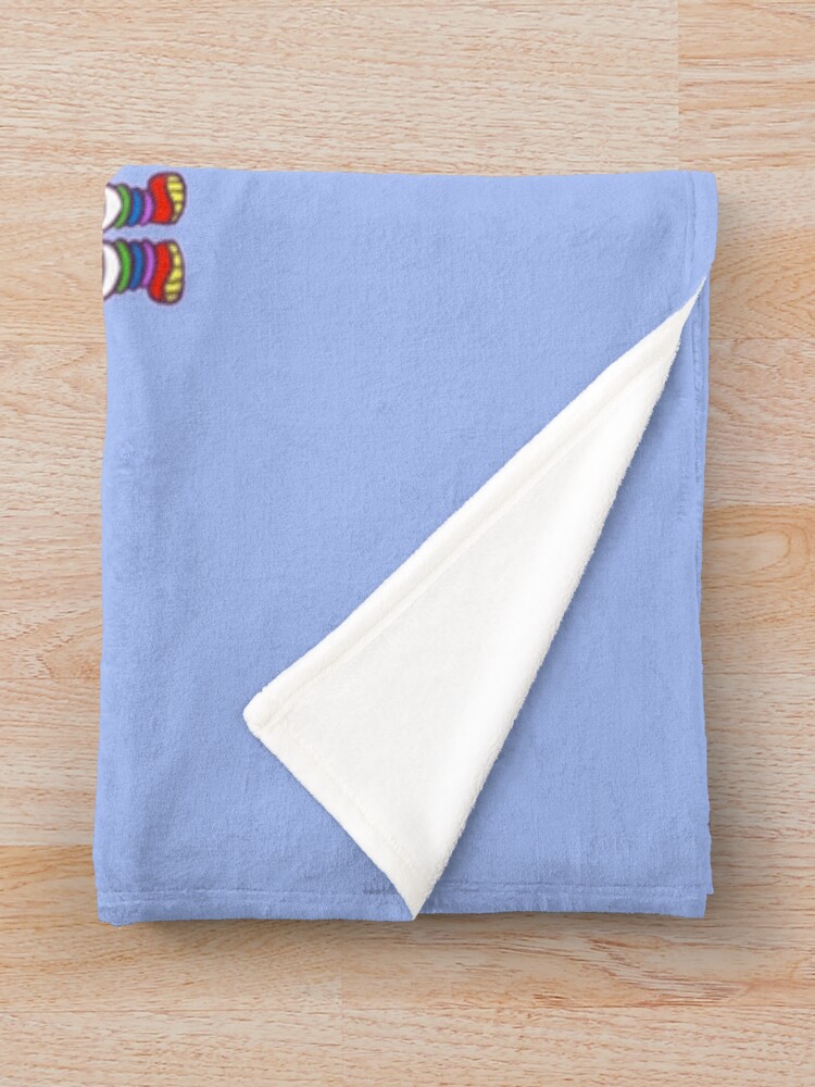 New Collection Rainbow Brite Vintage Throw Blanket - Image 2