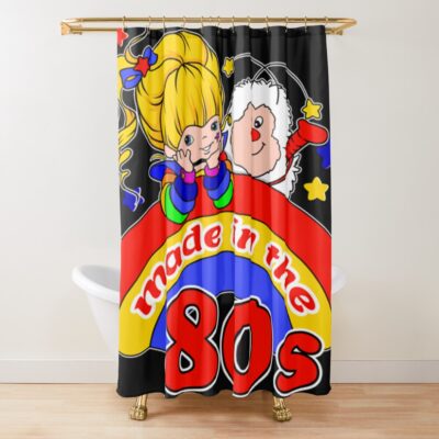 Rainbow Brite Made In The 80s Bassic Shower Curtain
