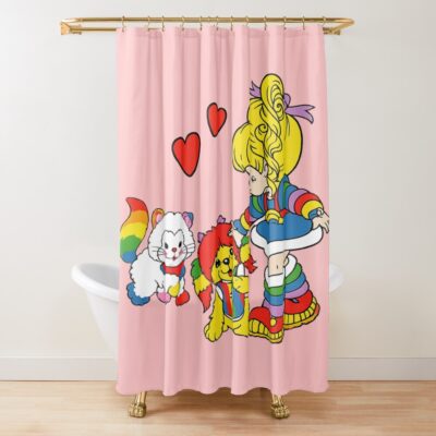 Cartoon Rainbow Brite Wonderfull Shower Curtain