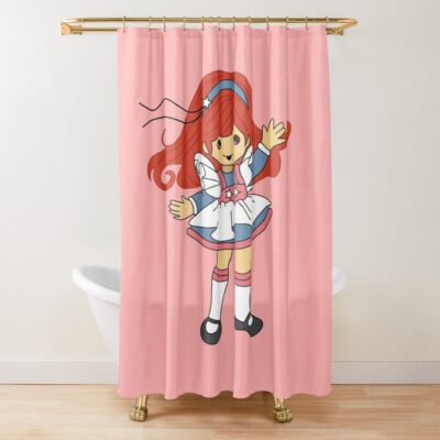 New Collection Moonglow Rainbow Brite Shower Curtain