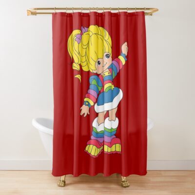 Hot Design Rainbow Brite Classic Shower Curtain