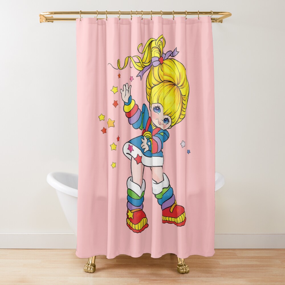 Best Selling Rainbow Brite Cute Shower Curtain
