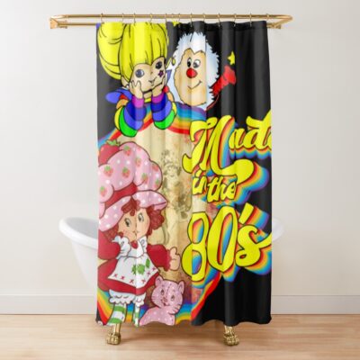 Hot Design Rainbow Brite Vintage Shower Curtain