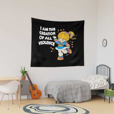 Hot Cartoon Rainbow Brite Colorfull Tapestry