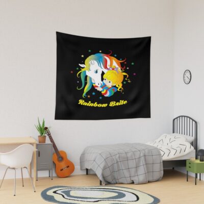 Rainbows Brites Beautiful Unicorn Tapestry