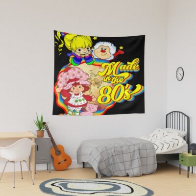 Hot Design Rainbow Brite Vintage Tapestry