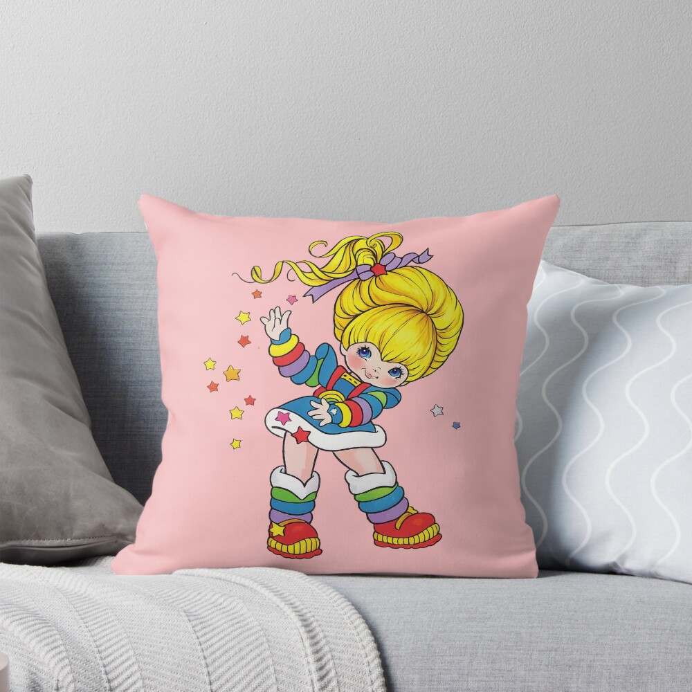 Best Selling Rainbow Brite Cute Throw Pillow