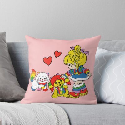 Cartoon Rainbow Brite Wonderfull Throw Pillow