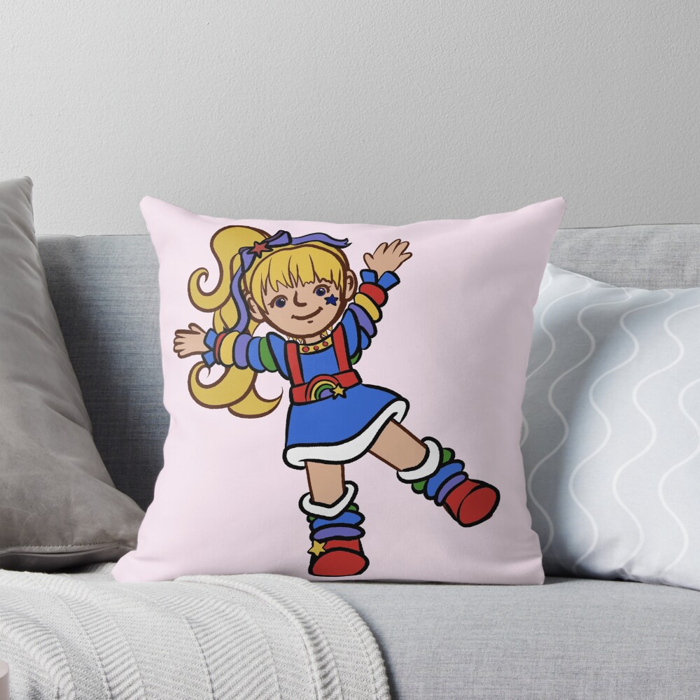Best Selling Rainbow Brite Unique Throw Pillow