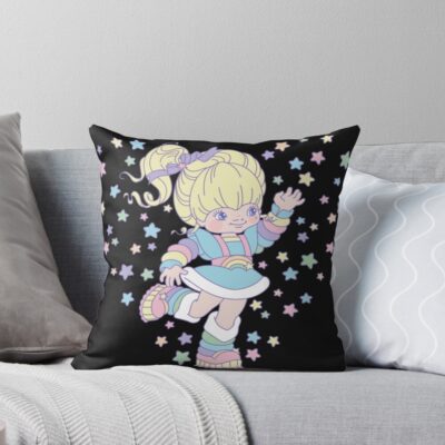 Best Rainbow Brite Made In The 80s Throw Pillow