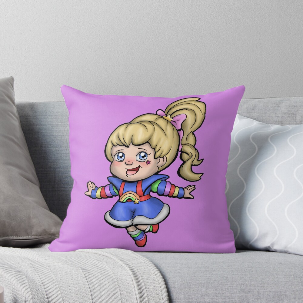 Hot Cartoon Rainbow Brite Classic Throw Pillow