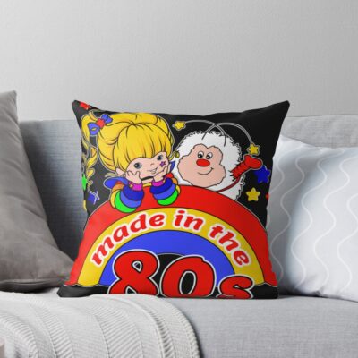 Rainbow Brite Made In The 80s Bassic Throw Pillow