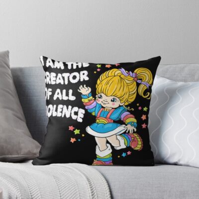 New Collection Rainbow Brite Cute Throw Pillow