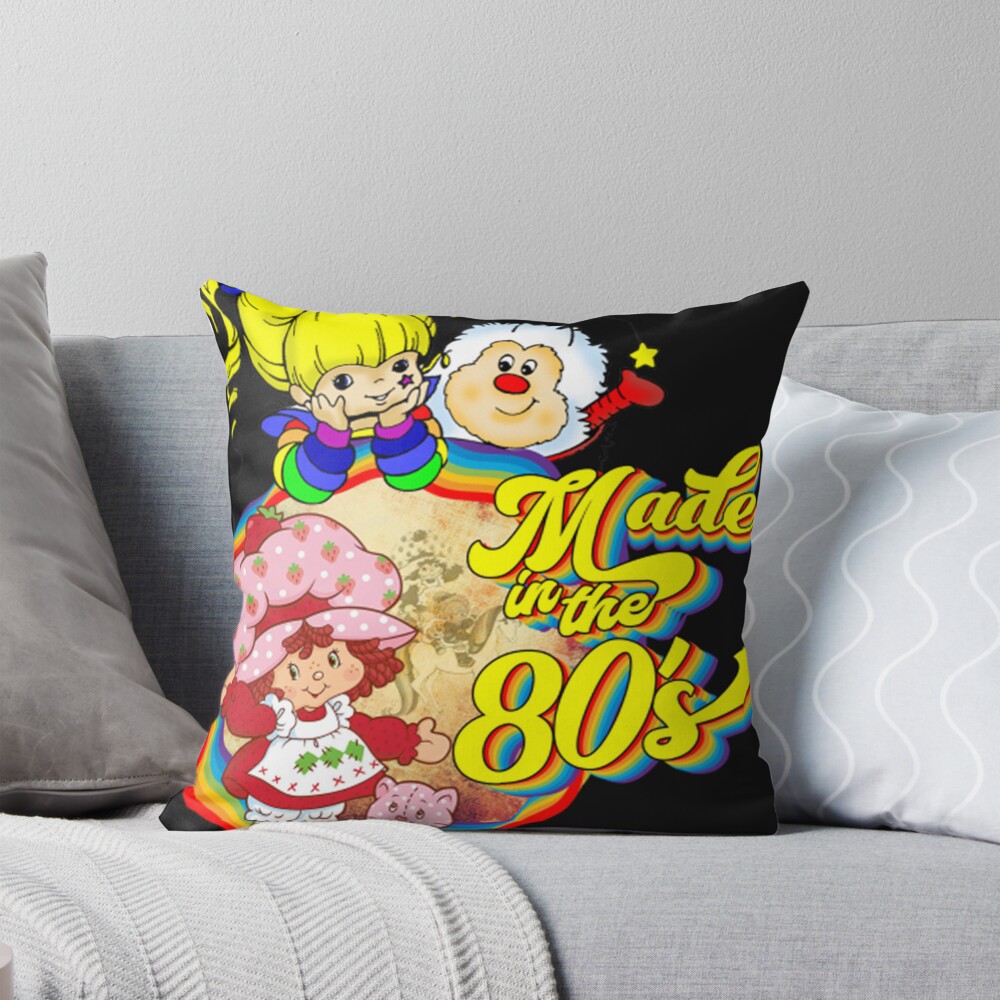 Hot Design Rainbow Brite Vintage Throw Pillow